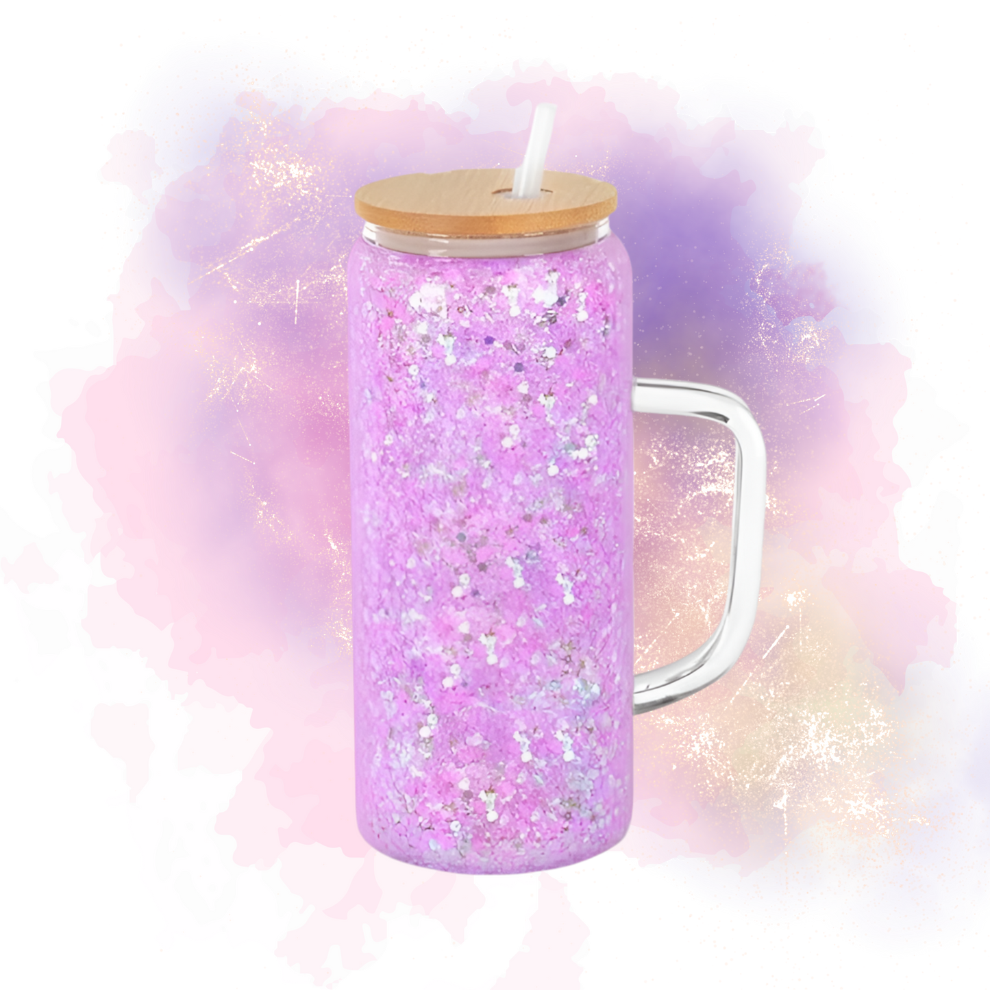 Glass HANDLE Snowglobe 16oz & 20oz