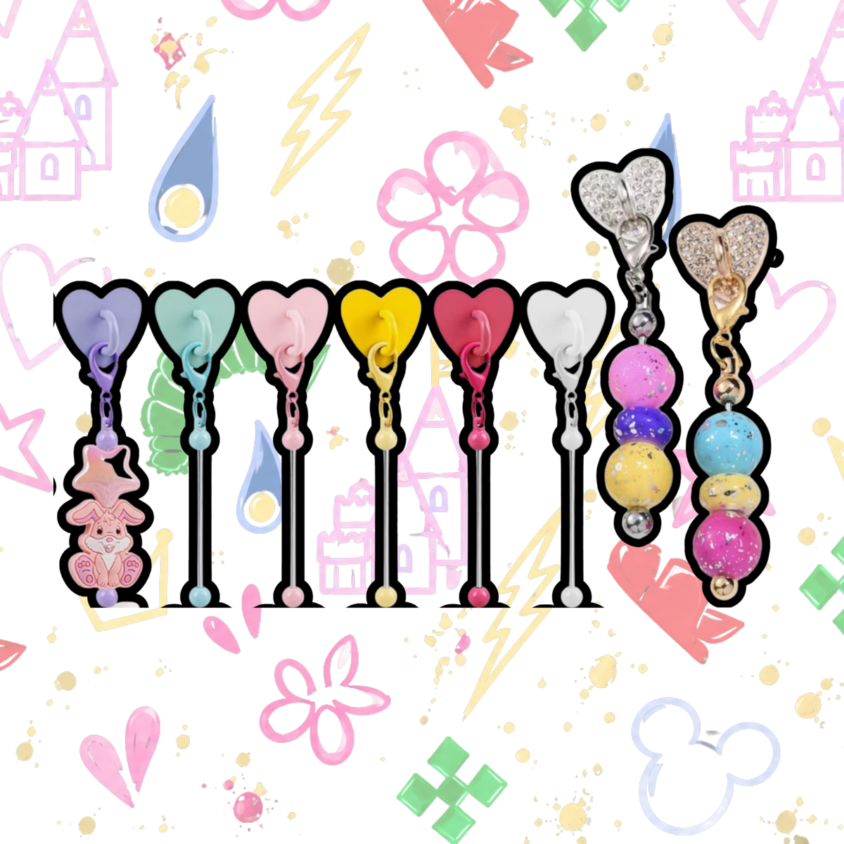 PHONE CHARM/CUP CHARM