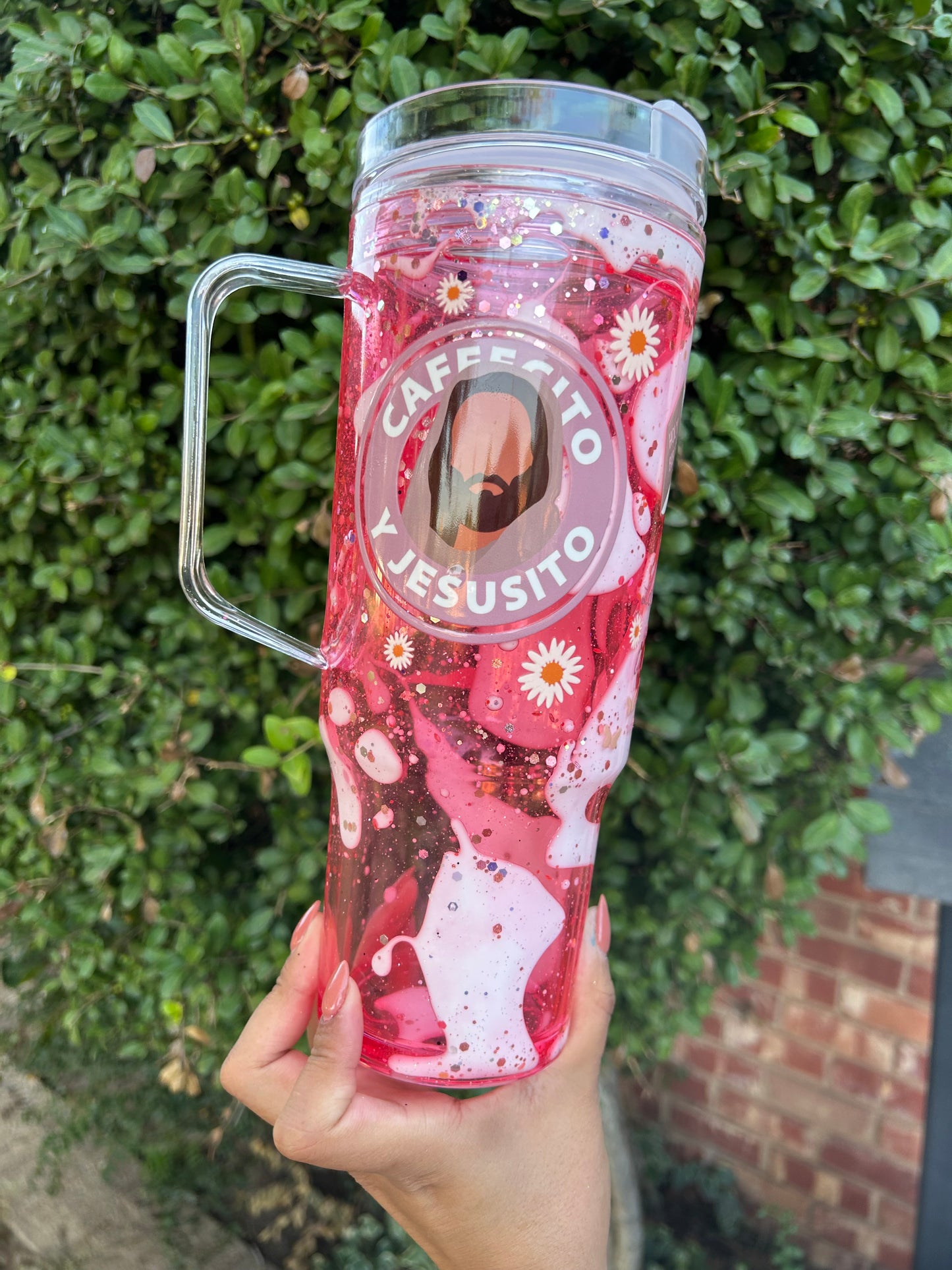 40oz PLASTIC Snowglobe