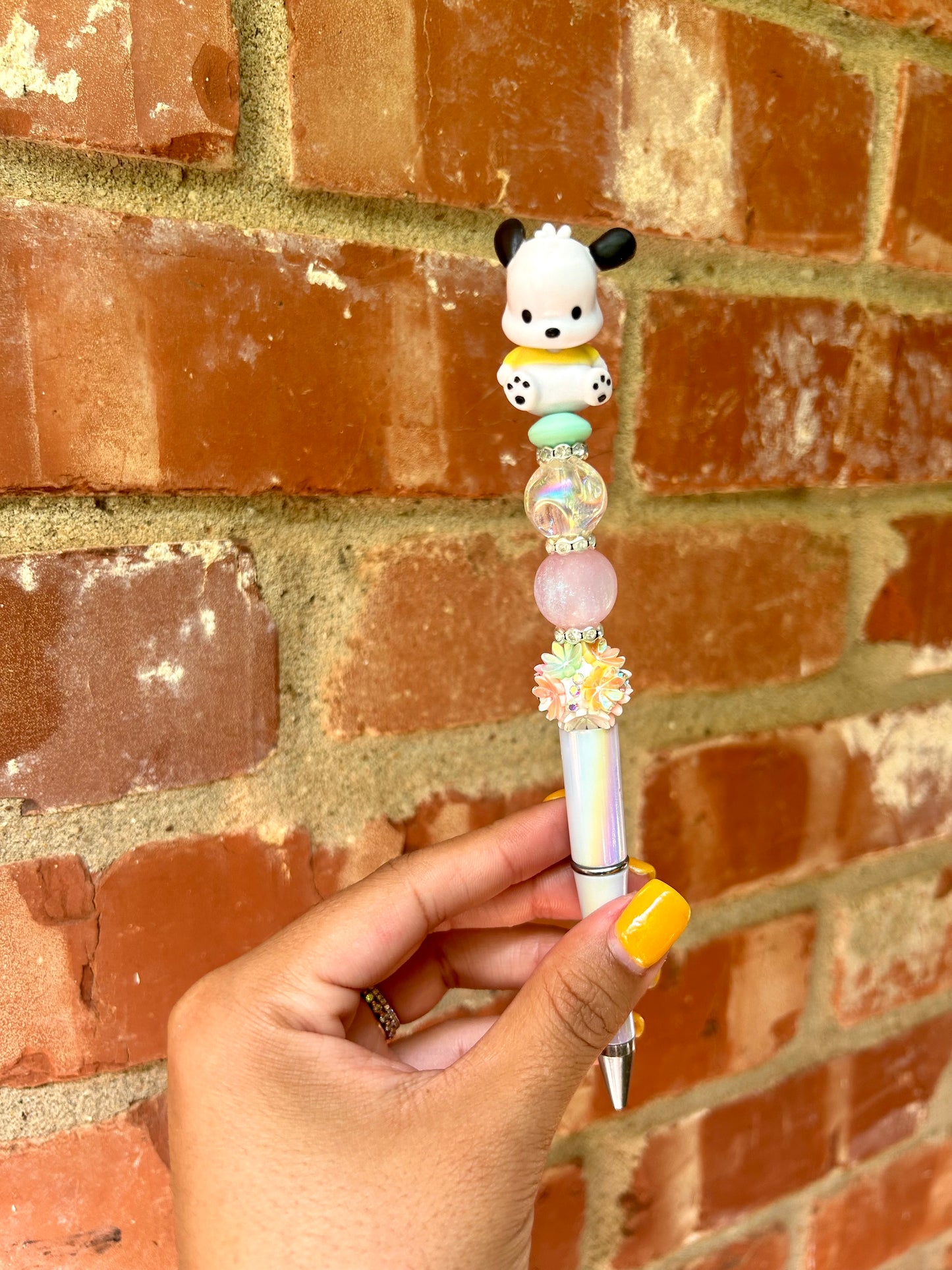 Beadable pen/pencil