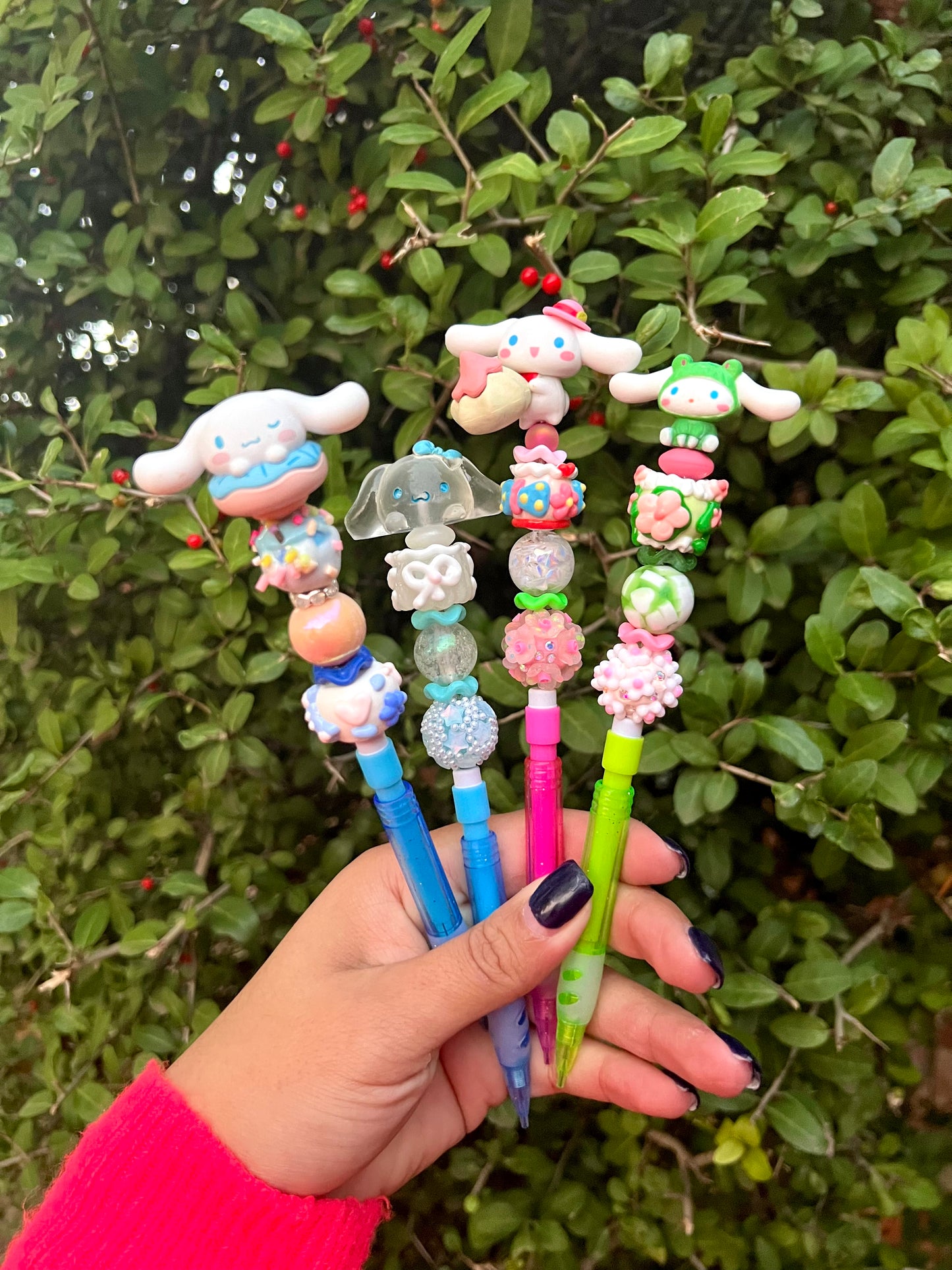Beadable pen/pencil