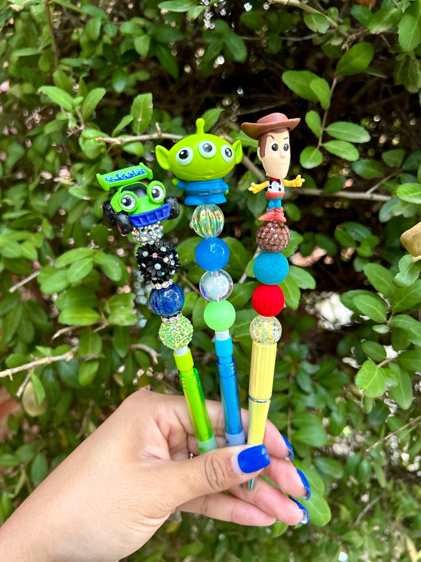 Beadable pen/pencil