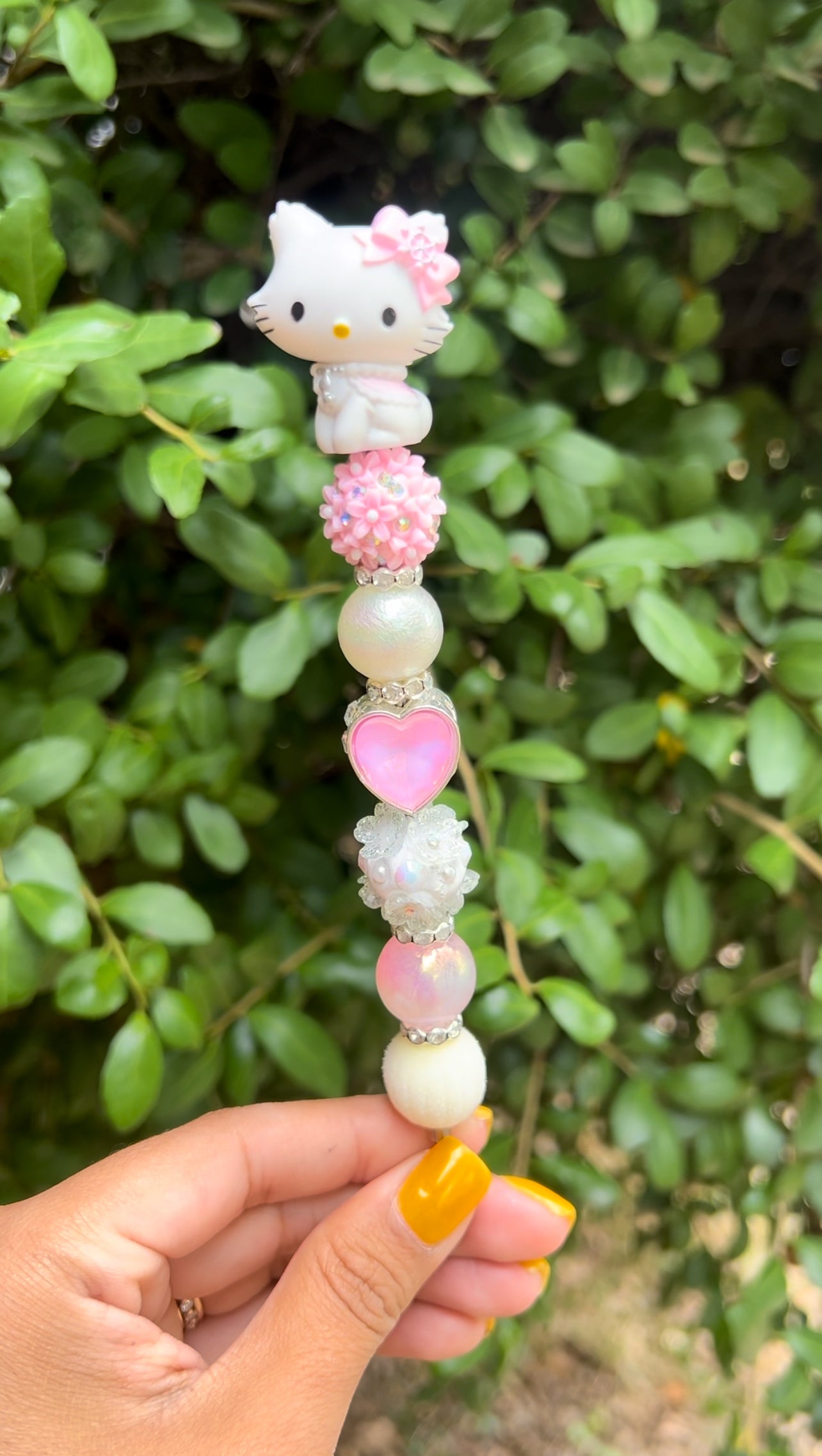 Beadable pen/pencil