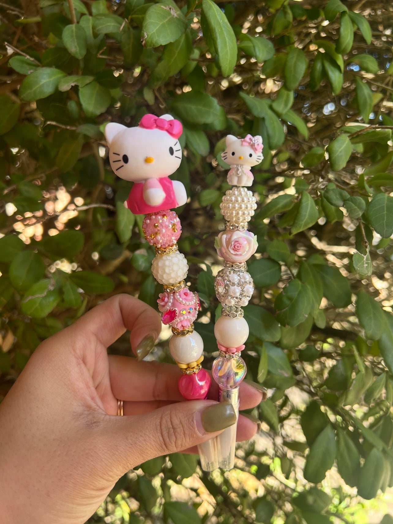 Beadable pen/pencil