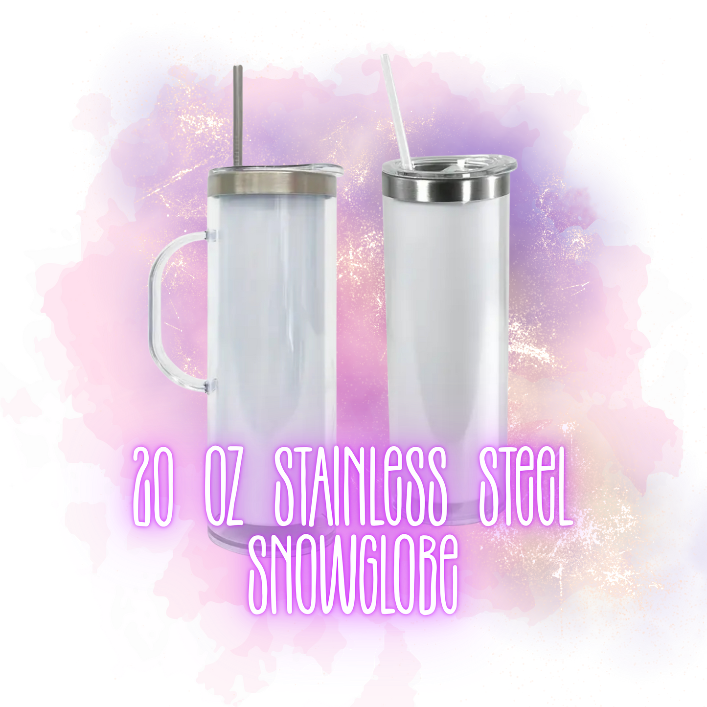20oz STAINLESS SNOWGLOBE