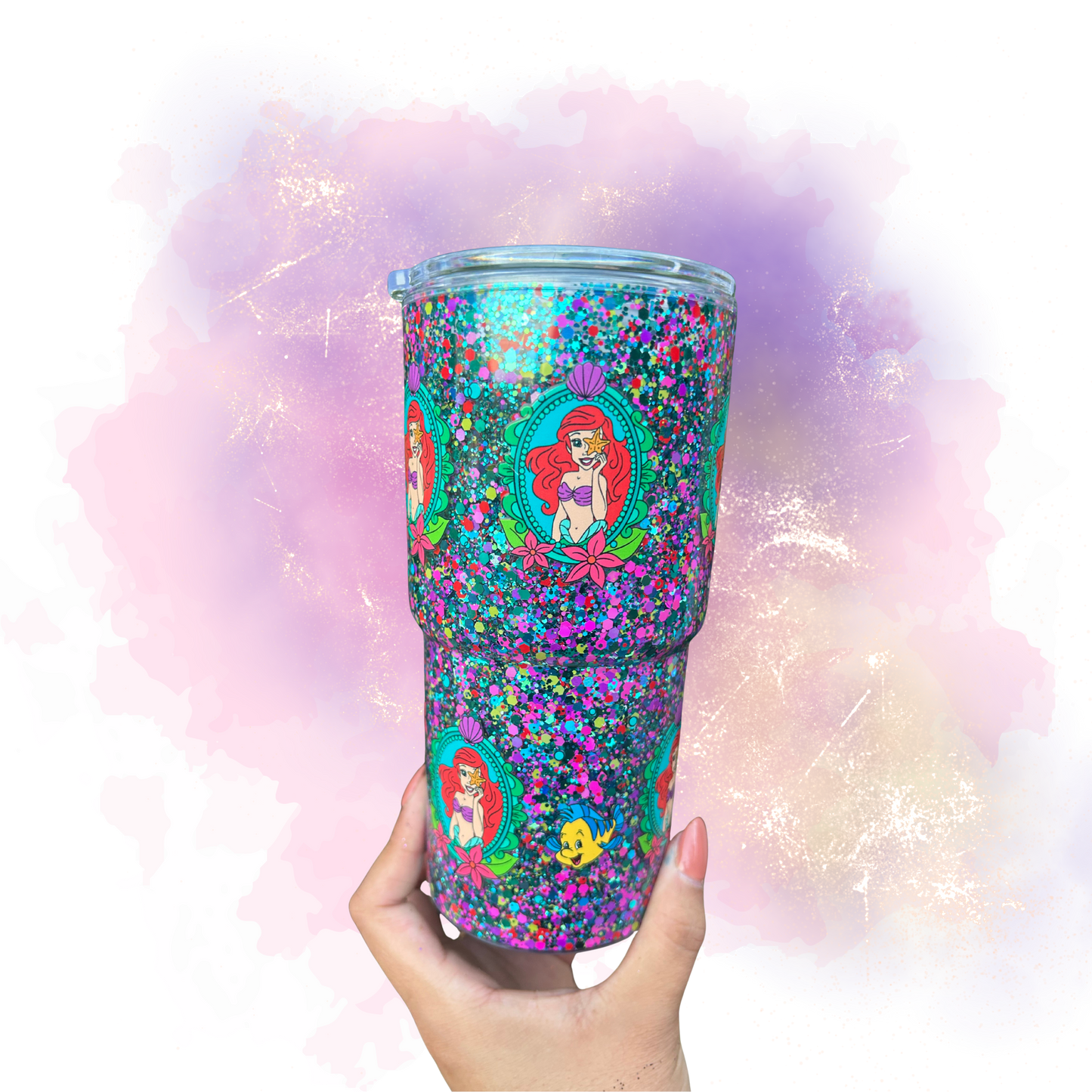 18oz LEAKPROOF plastic Snowglobe