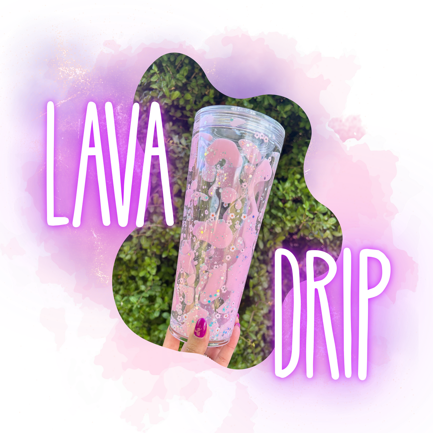 Lava drip cups