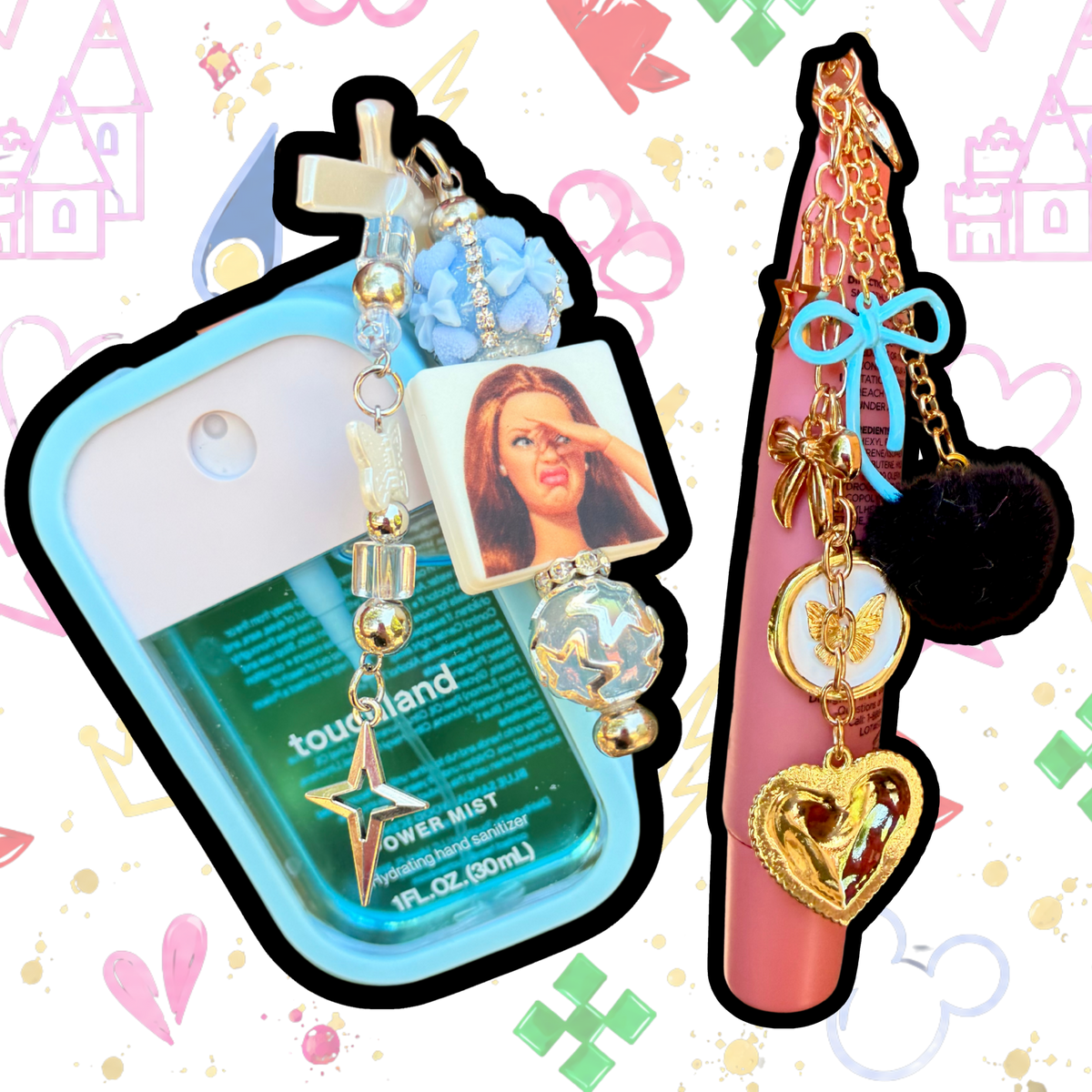 HAND SANITIZER & LIPGLOSS