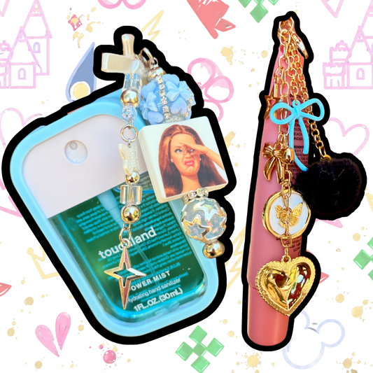 HAND SANITIZER & LIPGLOSS